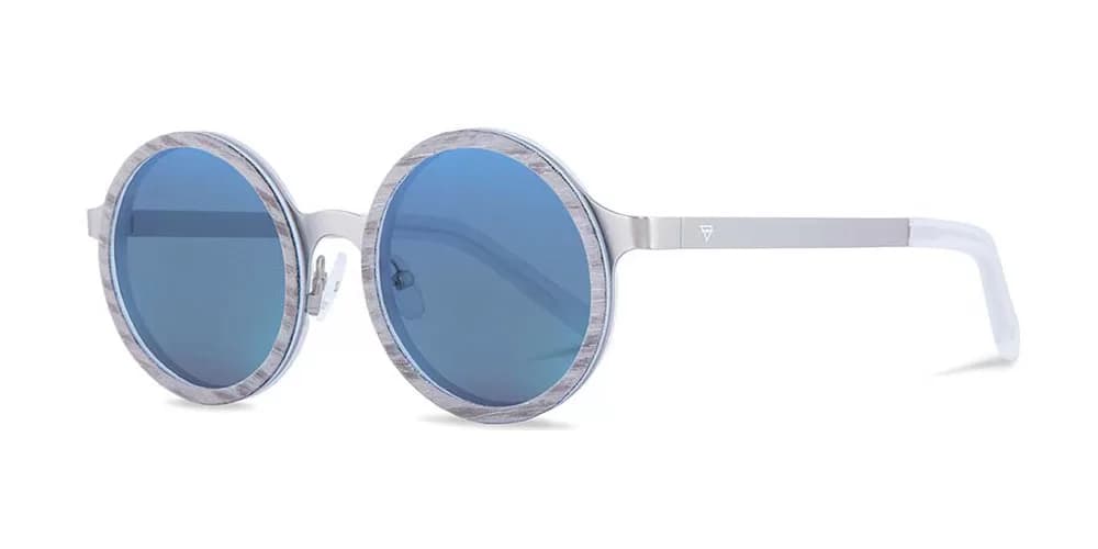 عینک آفتابی کرب هولز مدل Kerbholz Oskar Silver Wood - تصویر 2