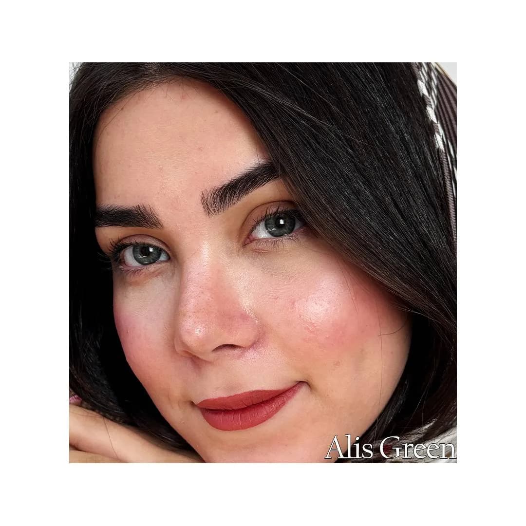 لنز طبی رنگی فصلی رز Rose - تصویر 8