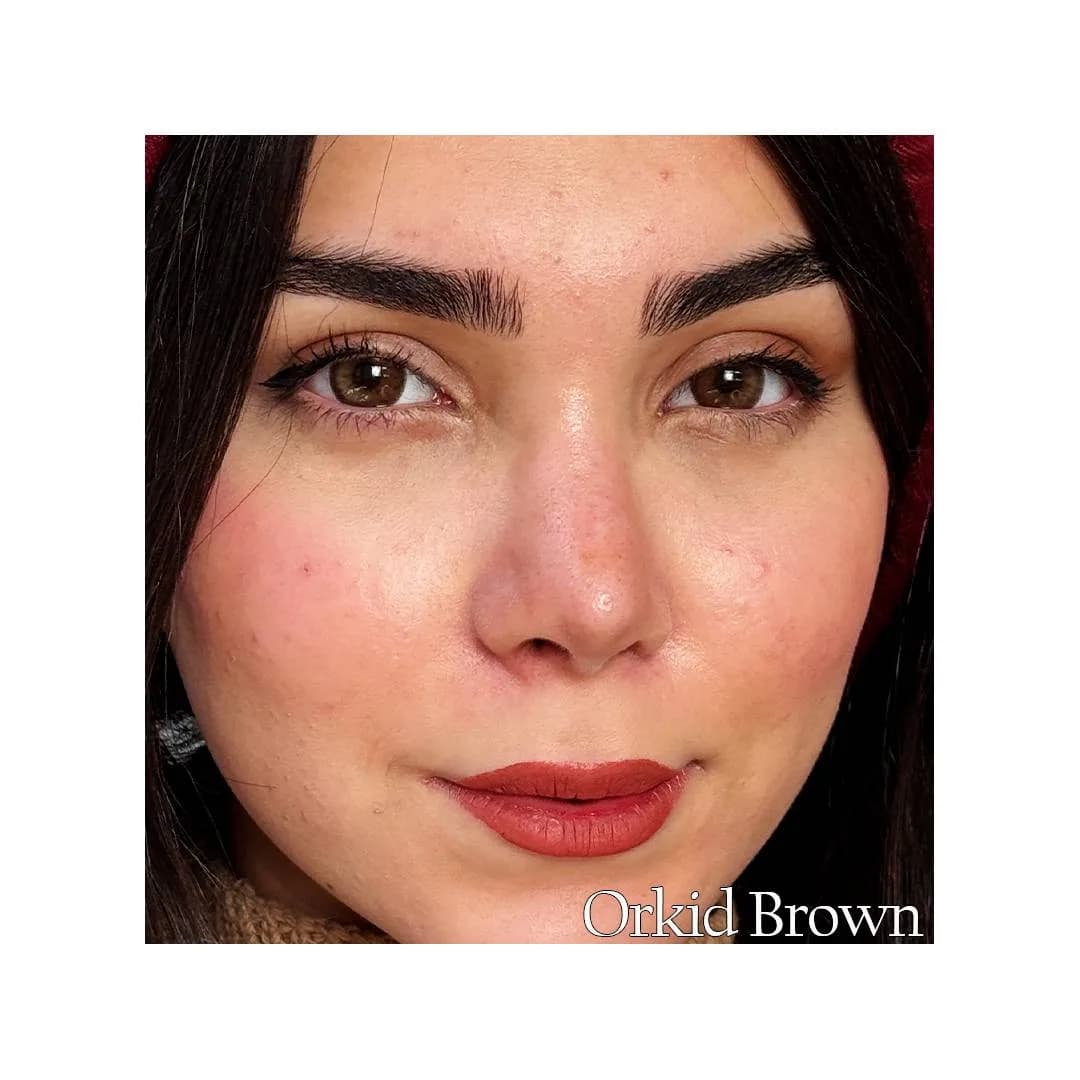 لنز طبی رنگی فصلی رز Rose - تصویر 15