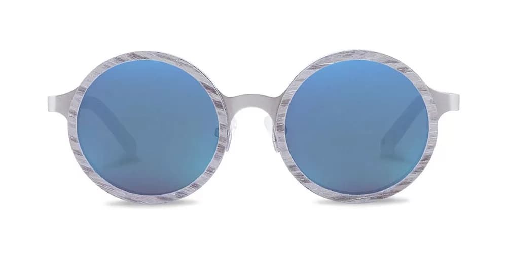 عینک آفتابی کرب هولز مدل Kerbholz Oskar Silver Wood - تصویر 1