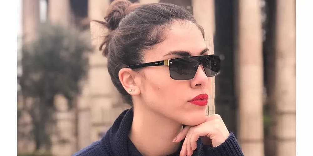 عینک آفتابی هاکرز مدل Gold Dark Dream - تصویر 8