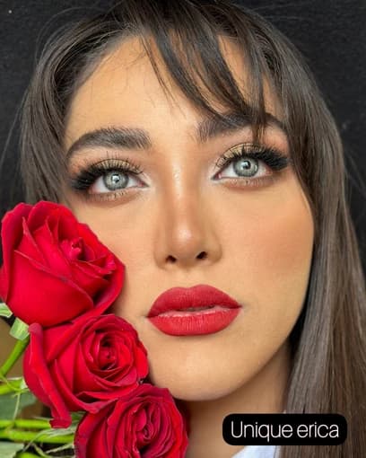 لنز طبی رنگی فصلی یونیک Unique - تصویر 2