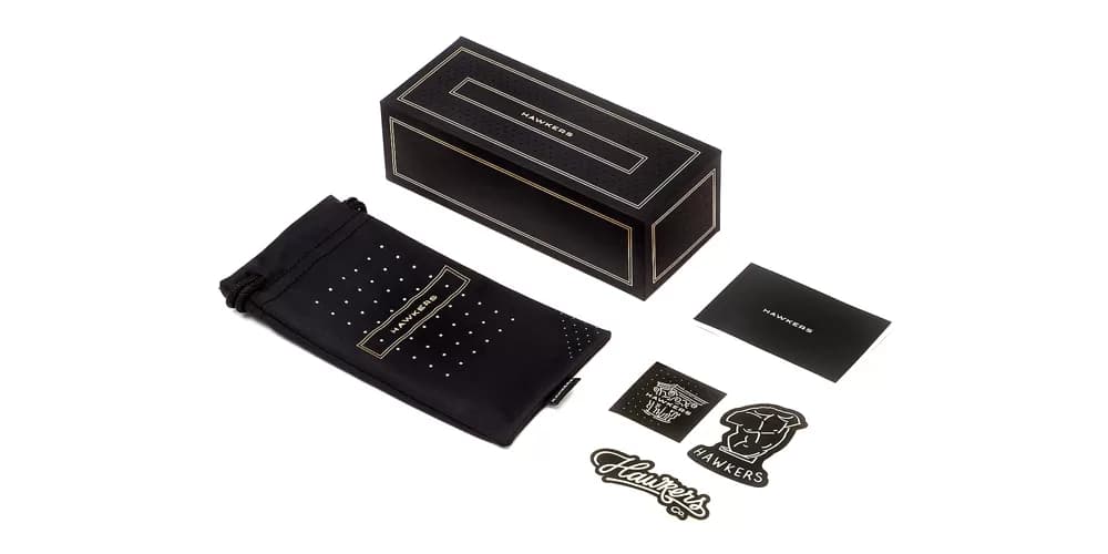 عینک آفتابی هاکرز مدل Diamond Black Dark New Classic - تصویر 6