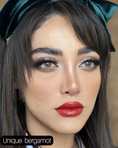 لنز طبی رنگی فصلی یونیک Unique - تصویر 3