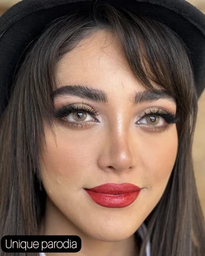 لنز طبی رنگی فصلی یونیک Unique - تصویر 4