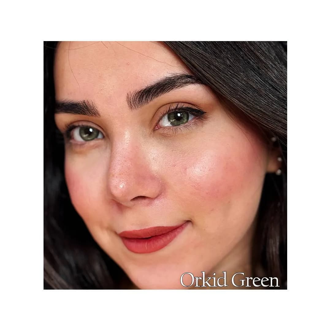 لنز طبی رنگی فصلی رز Rose - تصویر 17